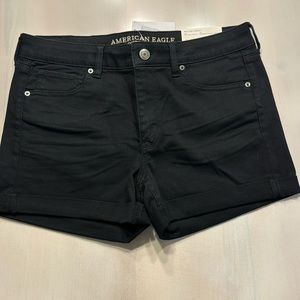 American Eagle Ne(x)t Level Stretch MIDI shorts black size 14